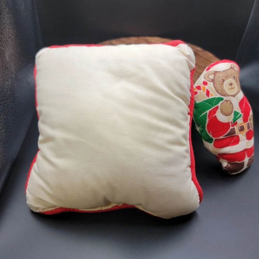 Vintage Mini Christmas Pillows